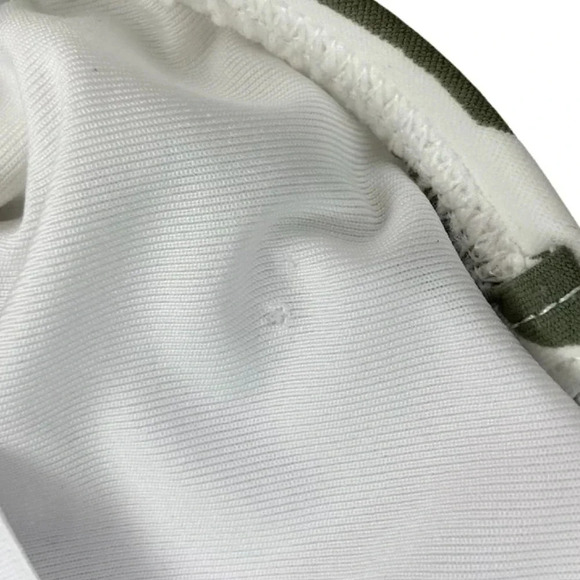 Michael Kors One  Shoulder Bikini | Green Zebra | Size XS - Picture 11 of 11